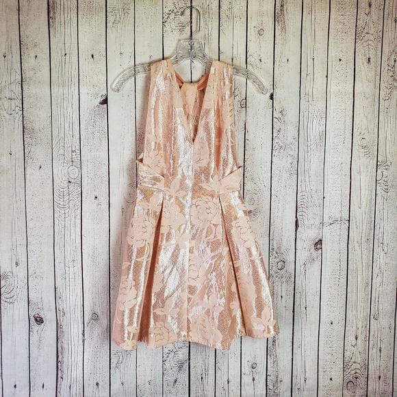 Topshop PETITE Dresses & Skirts - TopShop Petite Floral Pink Layered Dress Size 0